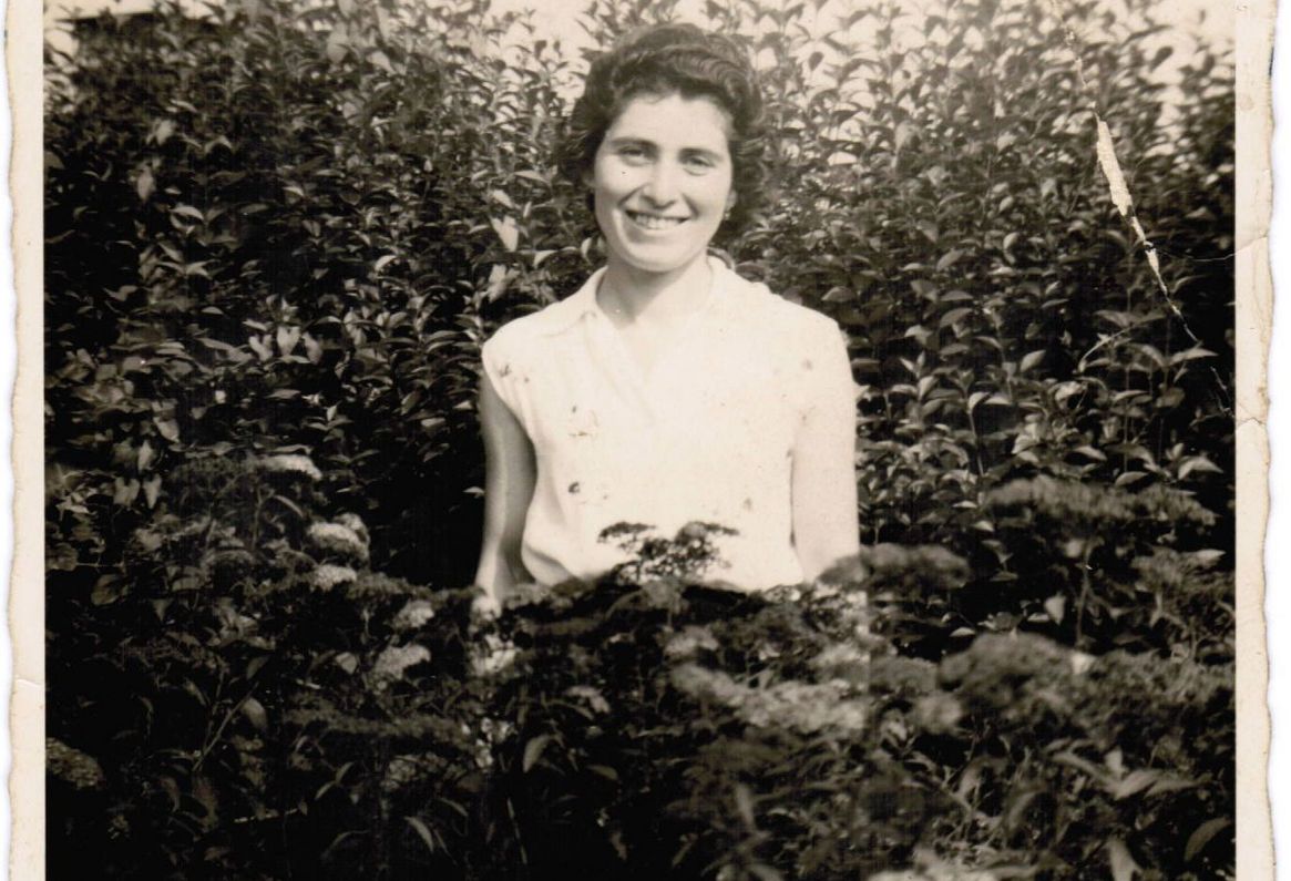 Sofia Papadoupoulou als junge Frau. Foto: privat