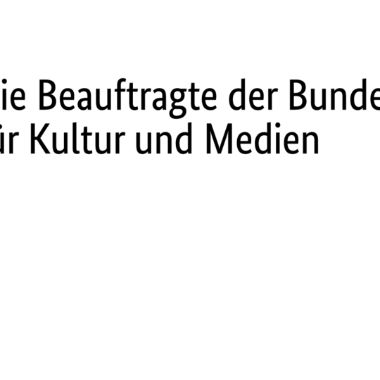 Der Kompetenzverbund Kulturelle Integration und Wissenstransfer wird gefördert von der Beauftragten der Bundesregierung für Kultur und Medien.