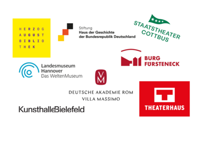 Bild mit den Logos alller Einrichtungen, die jetzt beim Projekt mitmachen